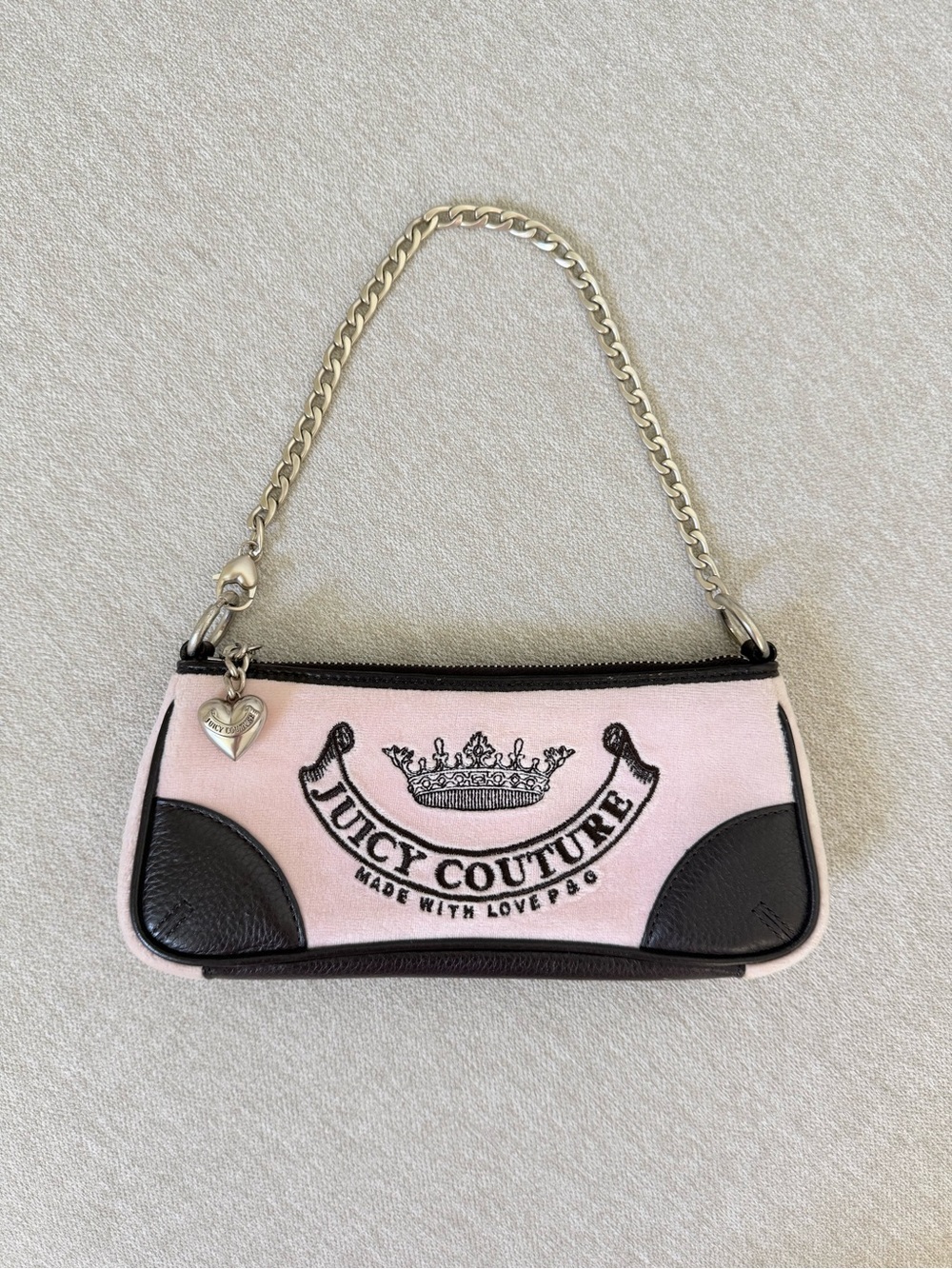 Vintage Y2K Juicy Couture Baguette Shoulder Bag